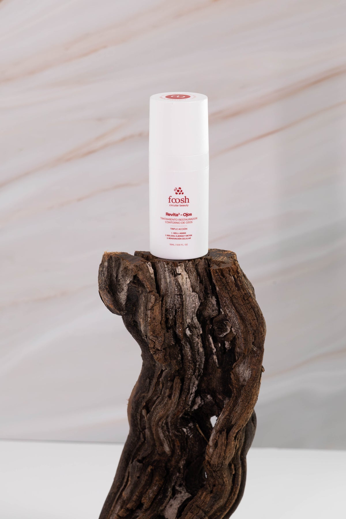 REVITA3-OJOS | Tratamiento Restaurador del Contorno de Ojos Triple Acción | Con cafeína, Resveratrol, ácido hialurónico, factores de crecimiento y postbióticos
