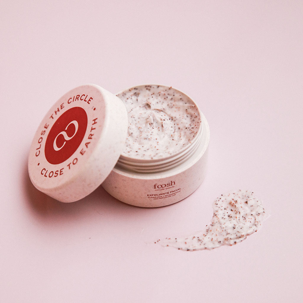 EXFOLIANTE FACIAL | Purificante y regenerador | Con pepita de uva